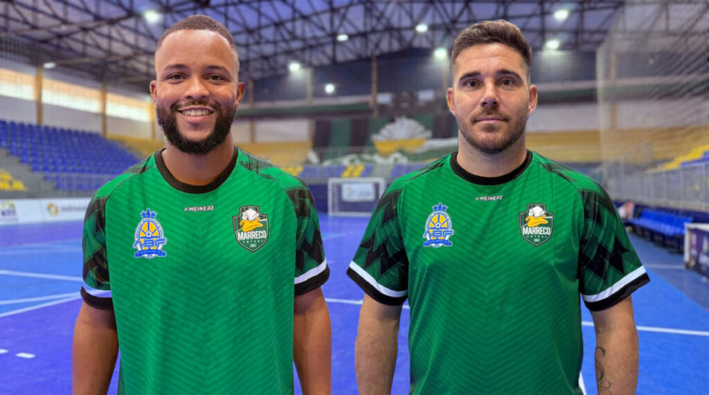 Marreco ABF Futsal anuncia reforços para a temporada 2026: Caio Carioca e Matheus Gaúcho